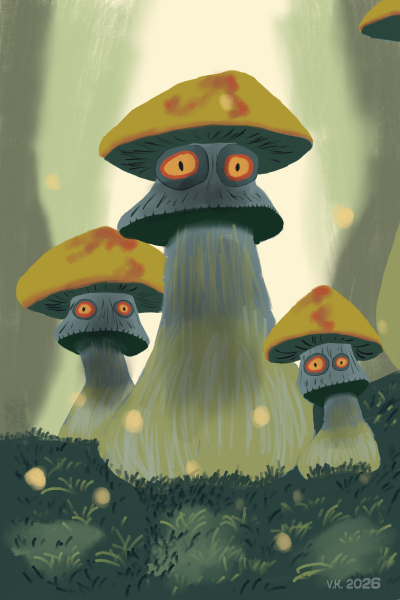 Alien Pilze - Alien Mushroons